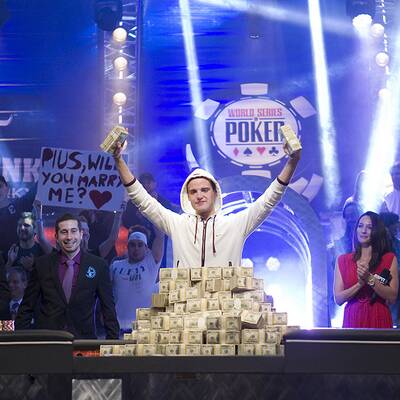 Poker-Weltmeister: Pius Heinz gewinnt 8,7 Mio. Dollar