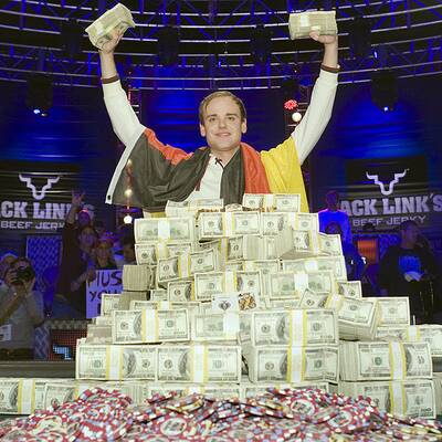 Poker-Weltmeister: Pius Heinz gewinnt 8,7 Mio. Dollar