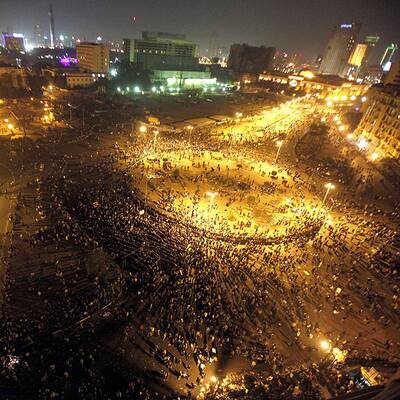 Demonstranten fordern mehr Demokratie