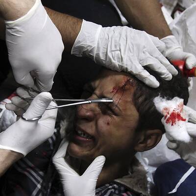 Demonstranten fordern mehr Demokratie