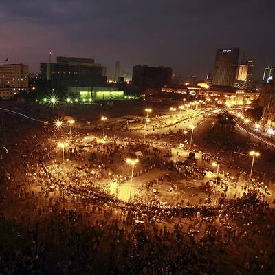 Demonstranten fordern mehr Demokratie