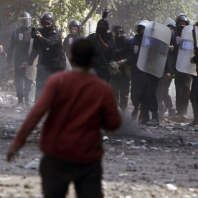 Demonstranten fordern mehr Demokratie