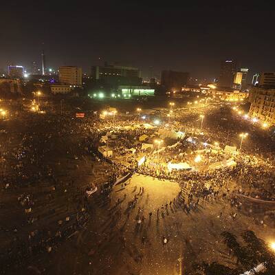 Demonstranten fordern mehr Demokratie
