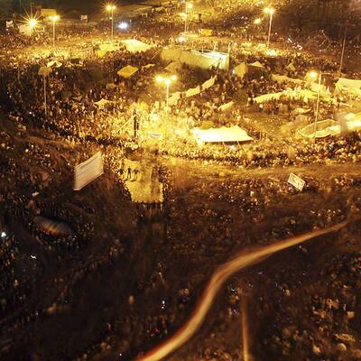 Demonstranten fordern mehr Demokratie