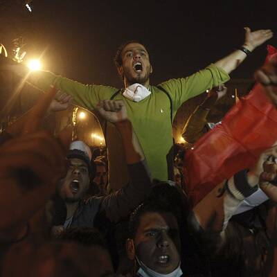 Demonstranten fordern mehr Demokratie