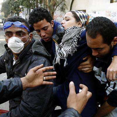 Demonstranten fordern mehr Demokratie