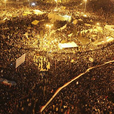 Demonstranten fordern mehr Demokratie