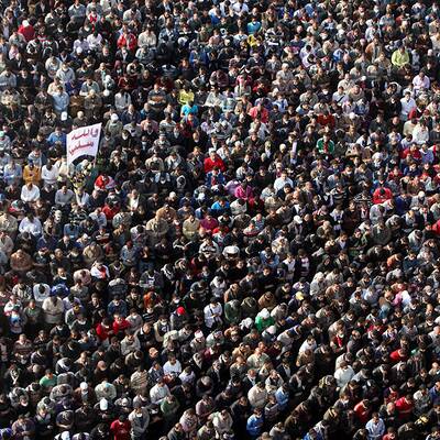 Demonstranten fordern mehr Demokratie