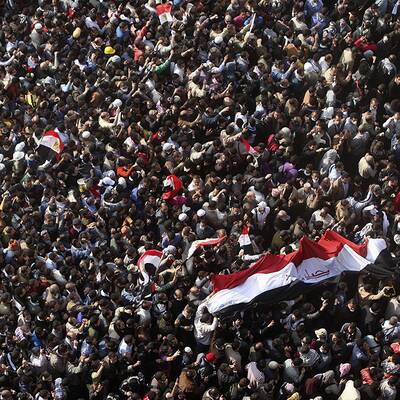 Demonstranten fordern mehr Demokratie