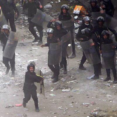 Demonstranten fordern mehr Demokratie