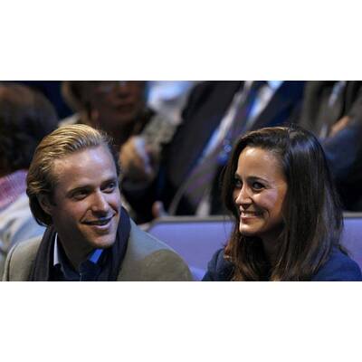 Pippa Middleton und ihre beiden Kavaliere