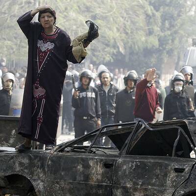 Demonstranten fordern mehr Demokratie