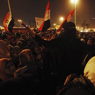 Demonstranten fordern mehr Demokratie
