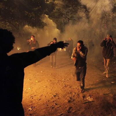 Demonstranten fordern mehr Demokratie