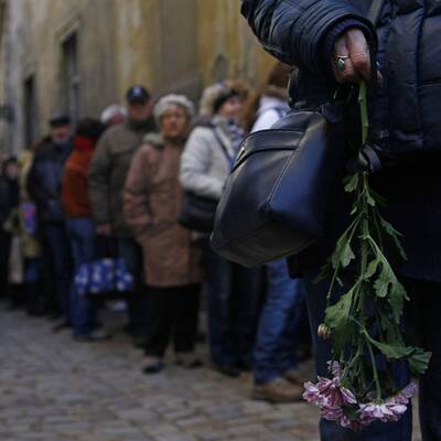 Trauer um Václav Havel