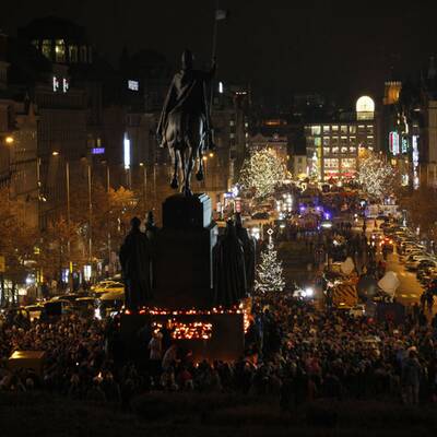 Trauer um Václav Havel