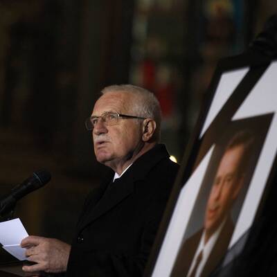 Staatsbegräbnis für Václav Havel in Prag