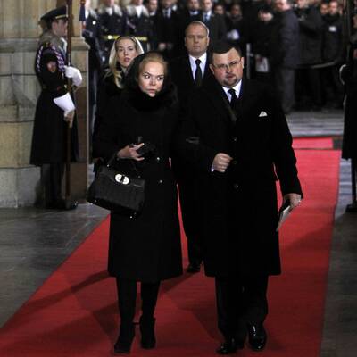 Staatsbegräbnis für Václav Havel in Prag