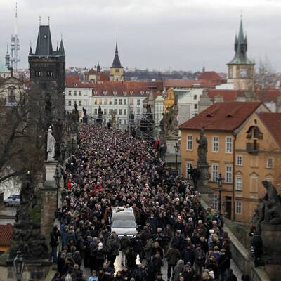Trauer um Václav Havel