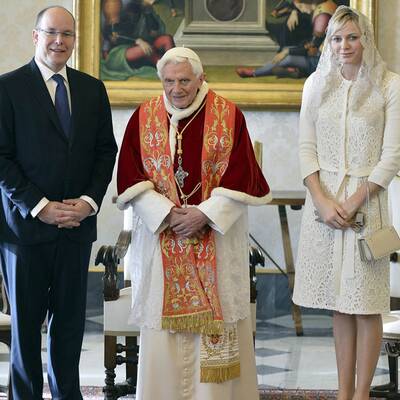 Charlene von Monaco und Albert: Vatikan-Visite