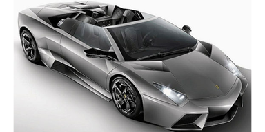 Kohlefaser-Flunder von Lamborghini in Paris