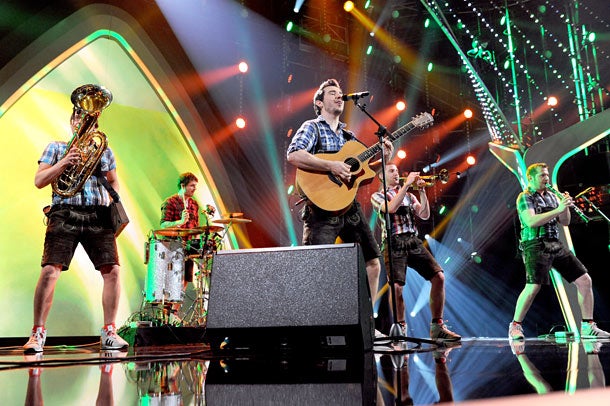 Proben für das dritte Halbfinale