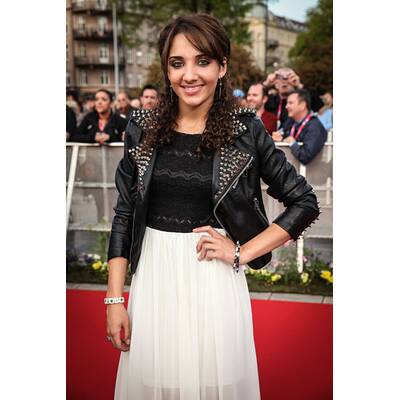 Nátalia Kelly beim Song Contest