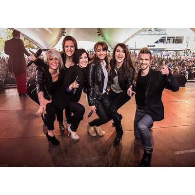 Nátalia Kelly beim Song Contest