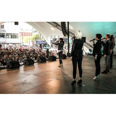 Nátalia Kelly beim Song Contest