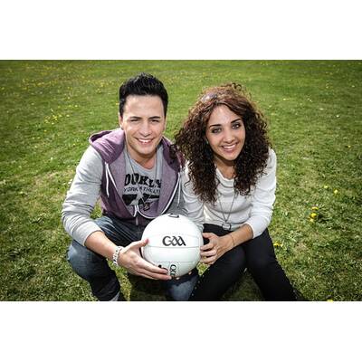 Nátalia Kelly beim Song Contest