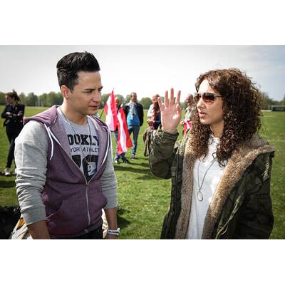 Nátalia Kelly beim Song Contest