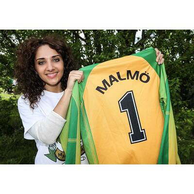 Nátalia Kelly beim Song Contest