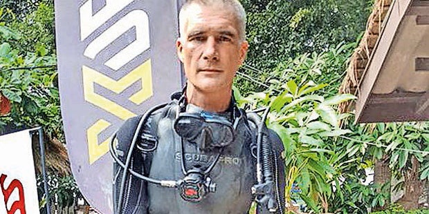 Richard Harris Taucher Thailand Höhle