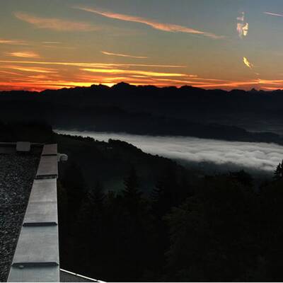 Wolfgangsee, Blick Richtung Bad Ischl