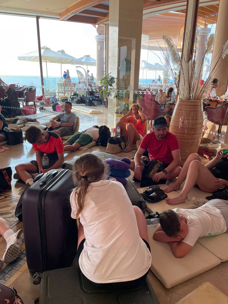 Österreicher flüchten vor Rhodos-Inferno: ''Wir mussten alles zurücklassen''