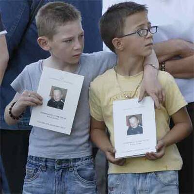 Beerdigung von Rhys Jones