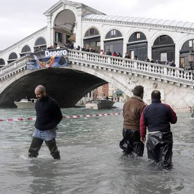 Venedig unter Wasser