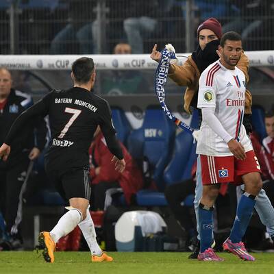 Flitzer attackiert Ribery