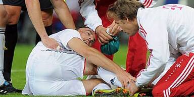 Ribery fällt 4 Wochen aus