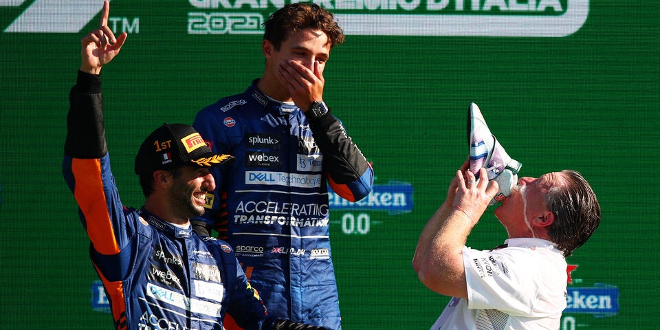 Monza-Drama: McLaren feiert sensationellen Doppelsieg