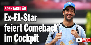 Ex-F1-Star feiert Comeback im Cockpit
