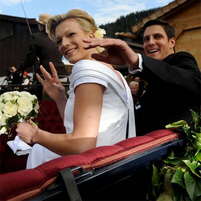 Maria Riesch: Ihre Hochzeit in Kitzbühel