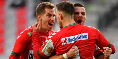 3:1 - Ried stoppt Tiroler Erfolgslauf