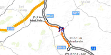 A8 nach Lkw-Crash gesperrt