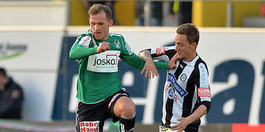 Ried und Sturm trennen sich remis