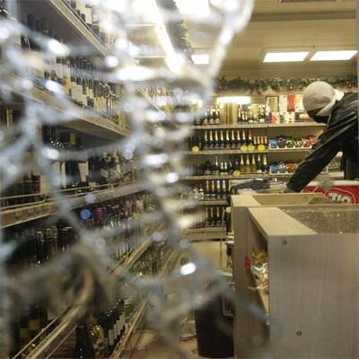 Tumulte bei Demo in Lettland