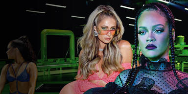 Rihanna: Hei&szlig;e Mode-Show mit Paris