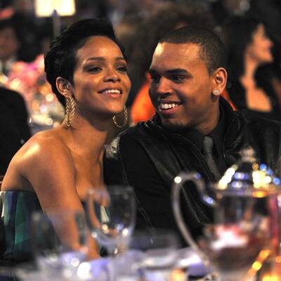 Stunden vor Eklat turtelten Rihanna & Chris