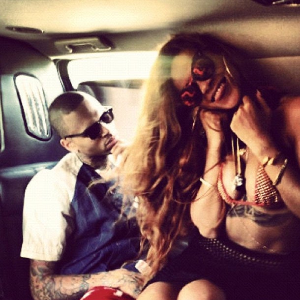 Sexy Rihanna: 25. Geburtstag mit Chris Brown