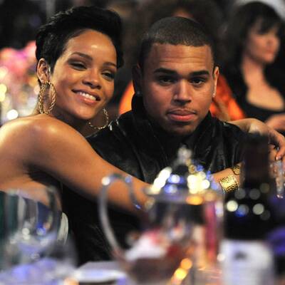 Stunden vor Eklat turtelten Rihanna & Chris